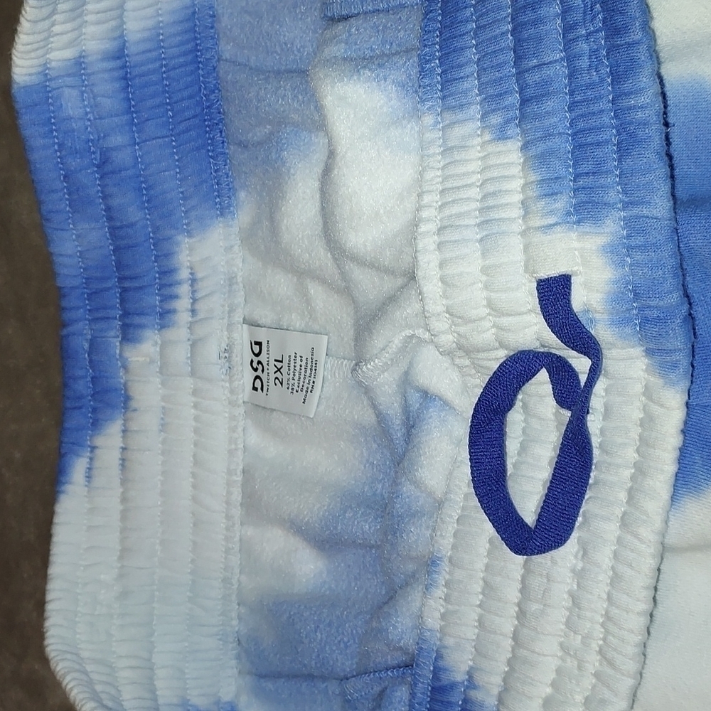 Dsg x twitch and Allison blue tye dye long shorts - Picture 7 of 8